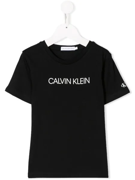 Calvin Klein Kids футболка с логотипом