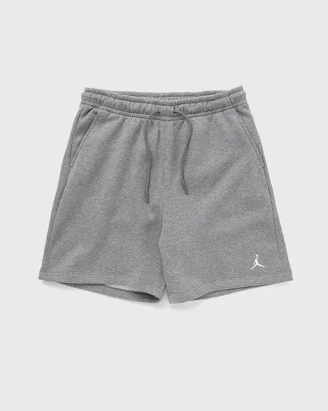 Шорты Jordan Essentials Fleece Shorts, цвет carbon heather/white