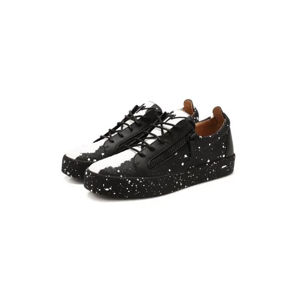 Кожаные кеды Frankie Giuseppe Zanotti Design