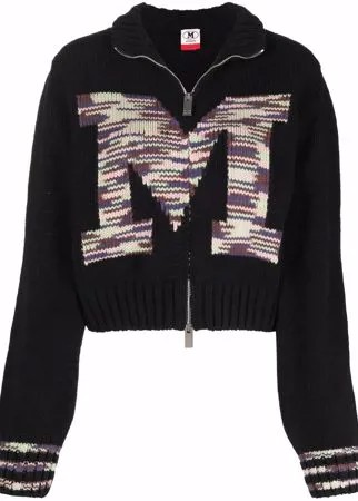 M Missoni кардиган на молнии с логотипом