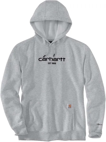 Толстовка Carhartt Lightweight Logo Graphic, светло-серый