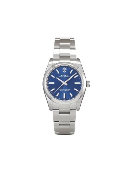 Rolex наручные часы Oyster Perpetual pre-owned 34 мм 2020-го года