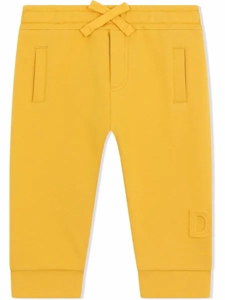 Dolce & Gabbana Kids спортивные брюки с тисненым логотипом