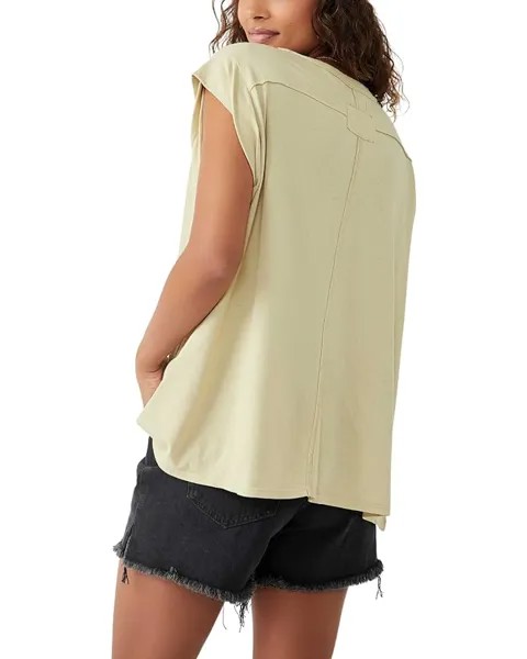 Футболка Free People Naomi Tee, цвет Tidal Foam