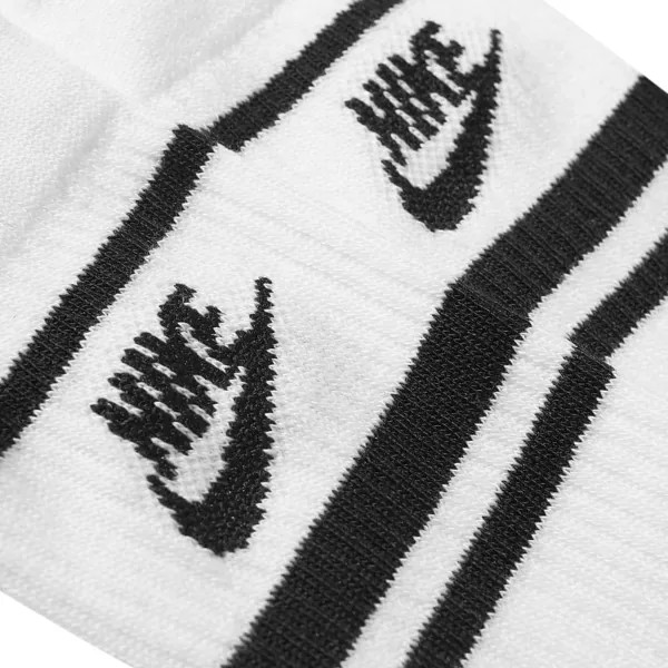 Носки Nike Sportswear Essential — 3 шт., белый/черный