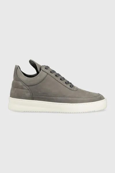 Кроссовки Low Top Ripple из нубука Filling Pieces, серый