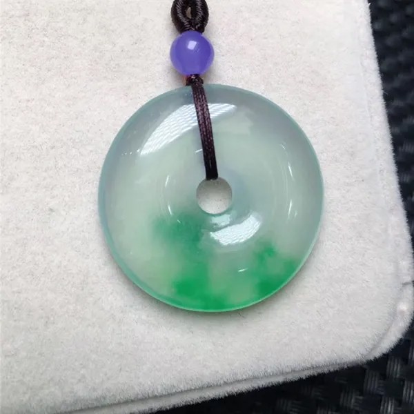 Jadeite Подвеска из нефрита для мужчин и женщин безопасная Пряжка из Мьянмы jadeite безопасная застежка подвеска из нефрита