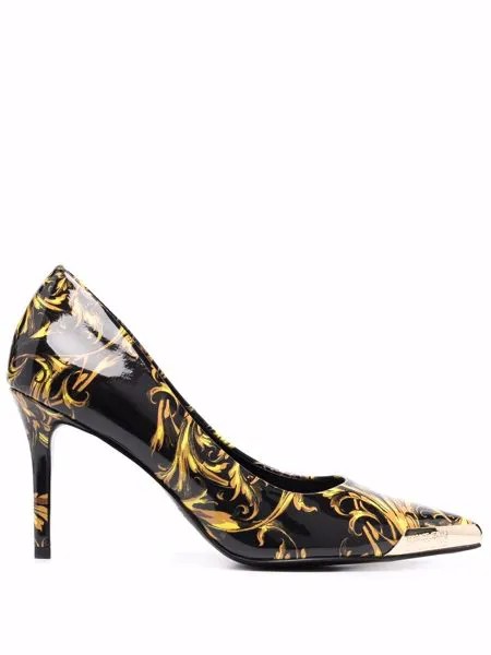 Versace Jeans Couture туфли на шпильке с принтом Regalia Baroque