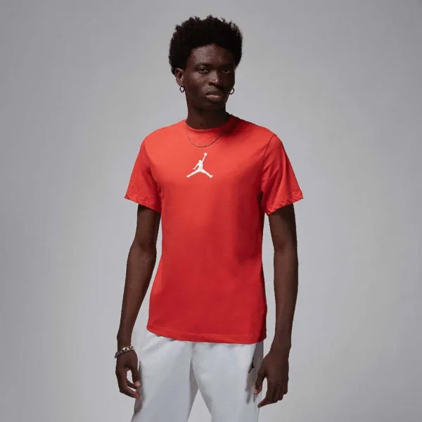 Футболка M J JUMPMAN Dri-Fit T-Shirt Jordan, цвет Lobster Orange