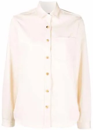 Haikure long-sleeved organic cotton shirt