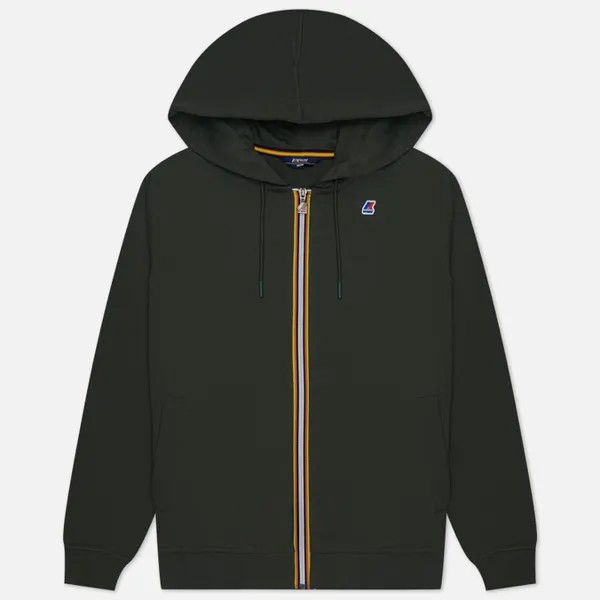 Мужская толстовка K-Way Anthony Hoodie оливковый, Размер XXL