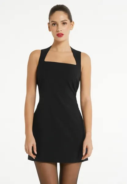 Повседневное платье Tezenis, цвет schwarz black