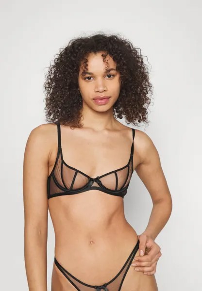Бюстгальтер на косточках Agent Provocateur, черный