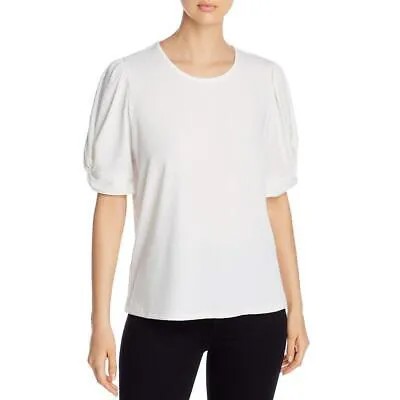 Женская рубашка-блузка с круглым вырезом цвета слоновой кости K - C, топ S BHFO 6288