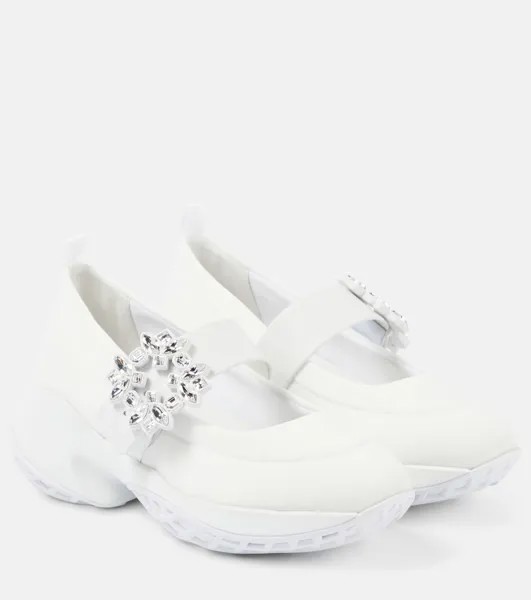 Кроссовки Viv' Match с декором Roger Vivier, белый