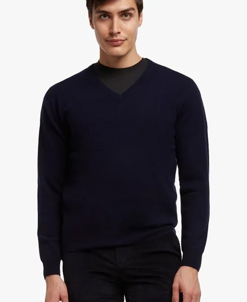 Шерстяной джемпер Brooks Brothers, синий