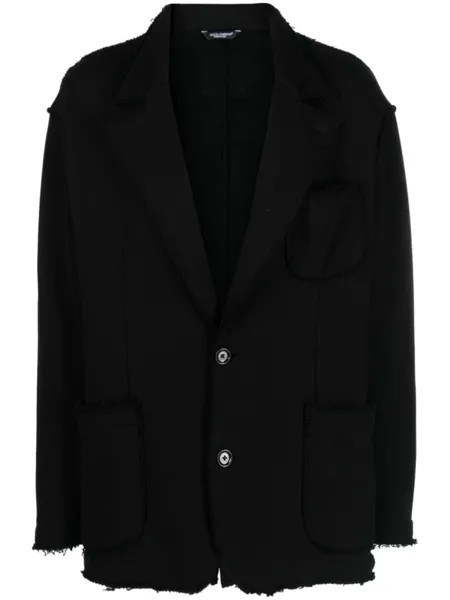 Dolce & Gabbana кардиган с логотипом, черный