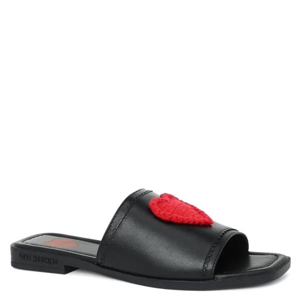 Сланцы женские Love Moschino JA28212G черные 40 EU