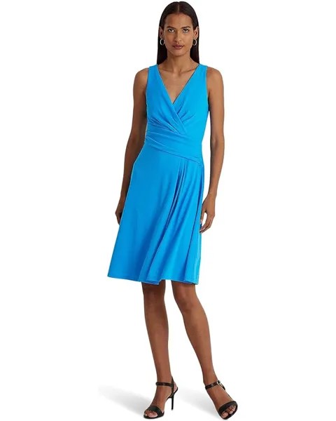 Платье LAUREN Ralph Lauren Sleeveless Jersey, цвет Blaze Ocean