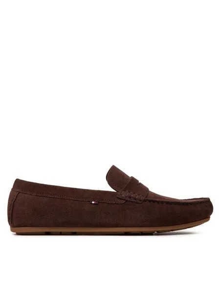 Мокасины Casual Hilfiger Suede Driver Tommy Hilfiger, коричневый