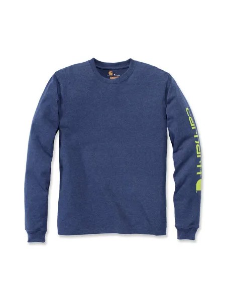 Пуловер CARHARTT Long Sleeve, темно синий