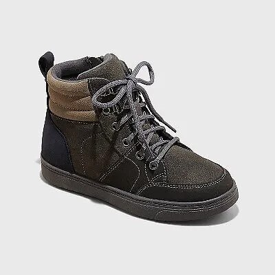 Ботинки для мальчика Malcolm Slip-On Zipper Hiking Boots - арт-класс Серый 6