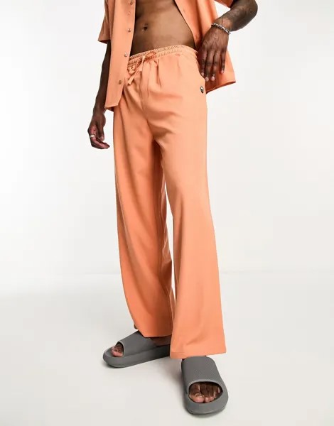 Ржавые фактурные пляжные брюки Bolongaro Trevor