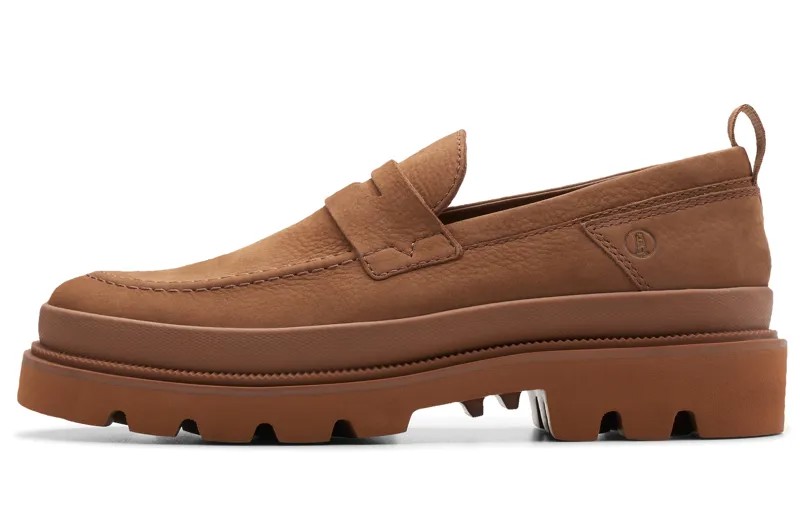 Кожаные мокасины Badell Step Clarks