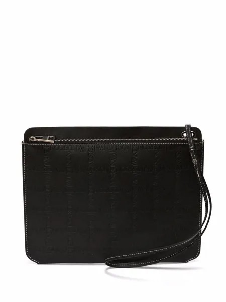 JW Anderson клатч с тисненым логотипом