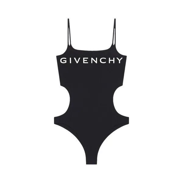 Сплошной купальник Givenchy Archetype, цвет Черный/Белый