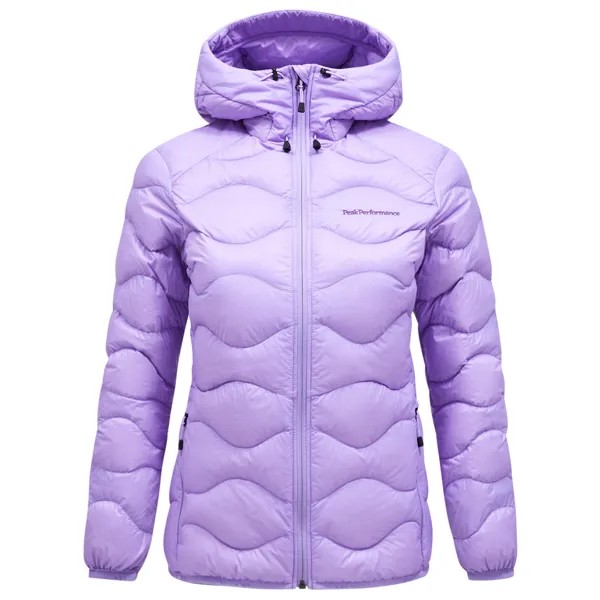 Пуховик Peak Performance Women's Helium Down Hood, цвет Bougainvillea