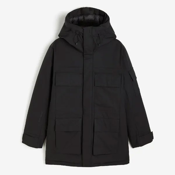 Парка H&M 2-layer Insulated, черный