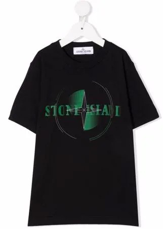 Stone Island Junior футболка с логотипом