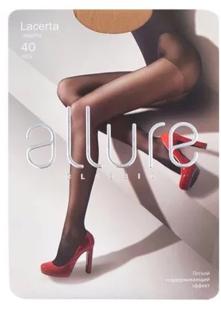 Колготки ALLURE Classic Lacerta, 40 den, размер 3, caramello (бежевый)