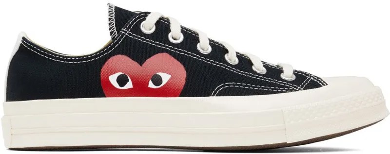 Черные кроссовки Converse Edition Chuck 70 Comme des Garçons Play