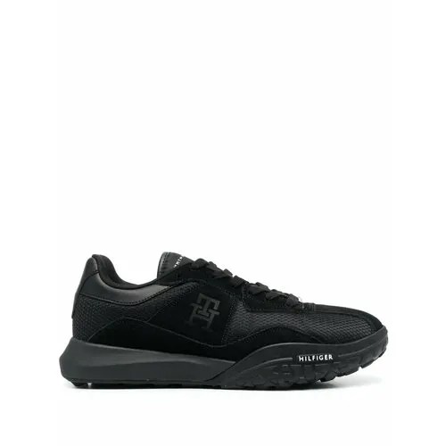 Кроссовки TOMMY HILFIGER Retro Modern Runner, размер 41 EU, black-black