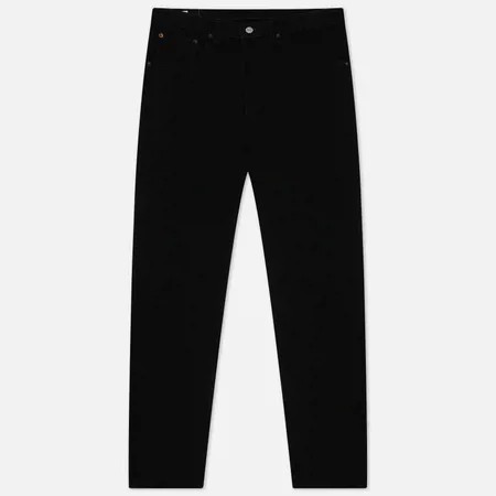Мужские джинсы Edwin Regular Tapered Black Rainbow Selvage 14 Oz, цвет чёрный, размер 30/32
