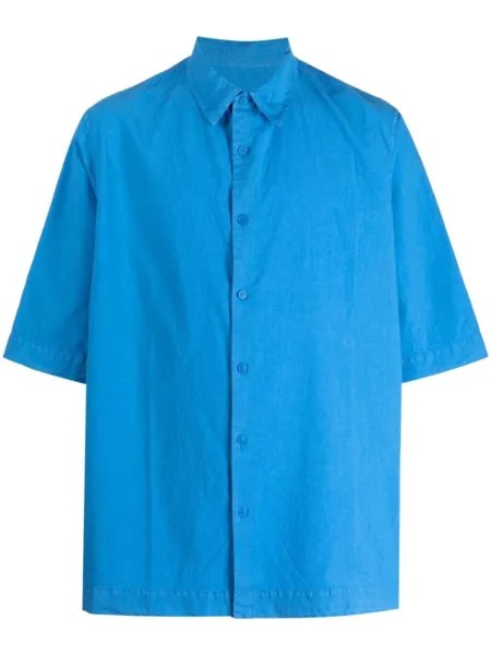 Casey Casey рубашка Double Dyed Steven, синий