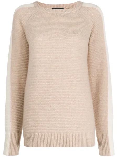 Cashmere In Love свитер Morgan с контрастной вставкой