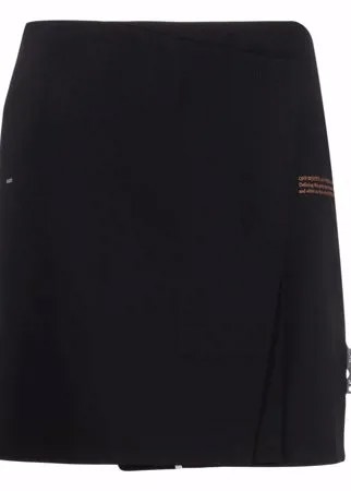 Off-White юбка мини с логотипом
