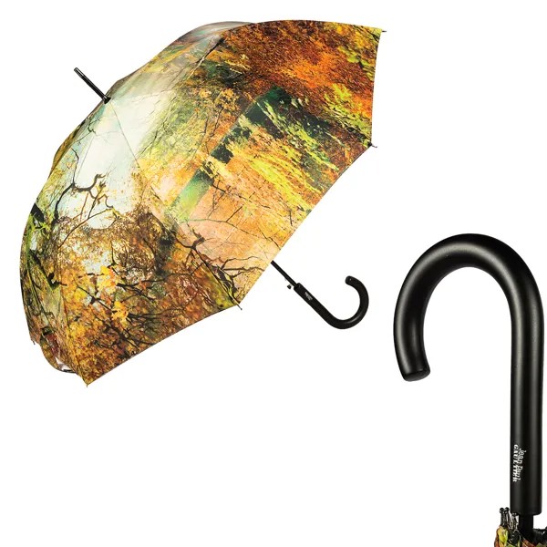 Зонт-трость женский полуавтоматический Jean Paul Gaultier 1278-LA разноцветный