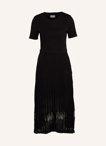 Платье CLAUDIE PIERLOT Plissee, черный
