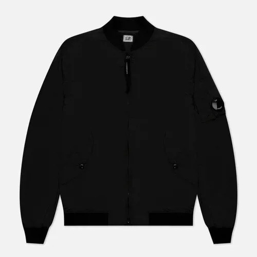 Мужская куртка бомбер C.P. Company Nycra-R чёрный, Размер 50
