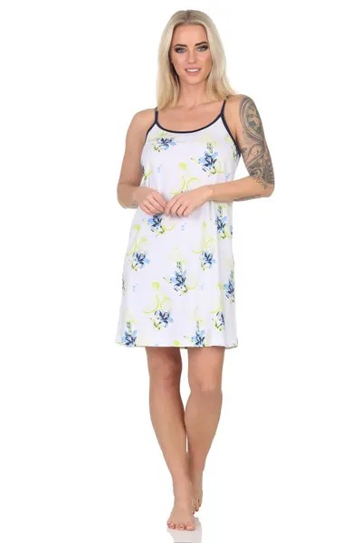 Ночная рубашка NORMANN Spaghetti Neglige, белый