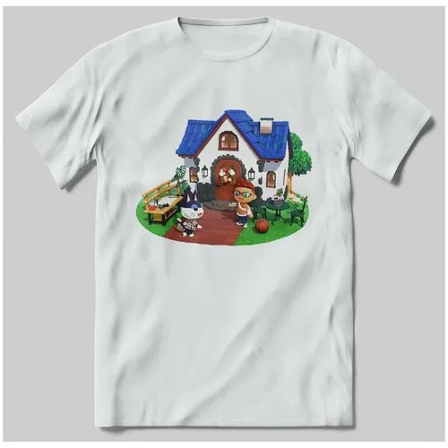 Футболка с принтом Animal crossing - 178