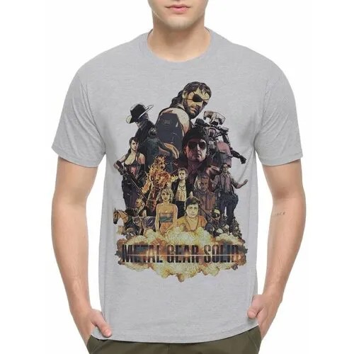 Футболка Design Heroes, размер 3XL, серый