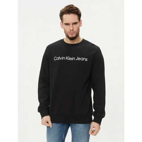 Свитшот Calvin Klein Jeans, размер S [INT], черный