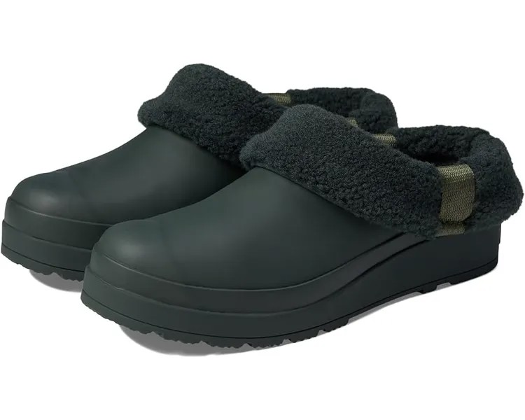 Сабо Hunter Play Sherpa Insulated Clog, цвет Arctic Moss