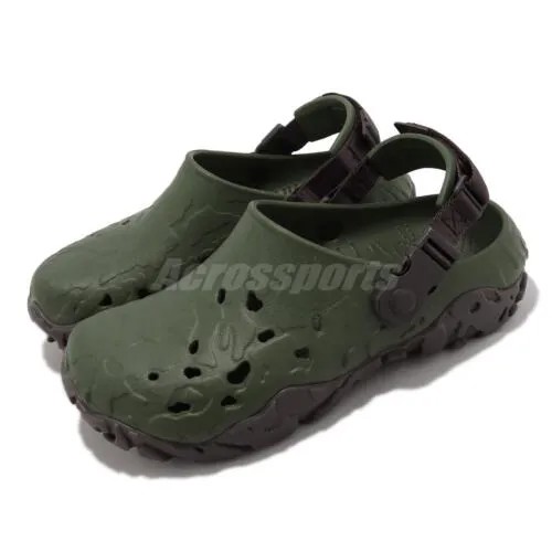 Мужские сандалии унисекс Crocs All-Terrain Atlas Clog Army Green Espresso 208391-32C