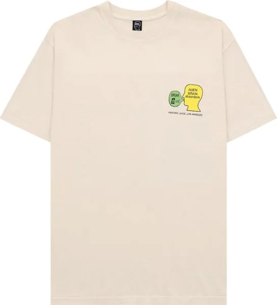Футболка Brain Dead Psychic Juice T-Shirt 'Natural', зеленый